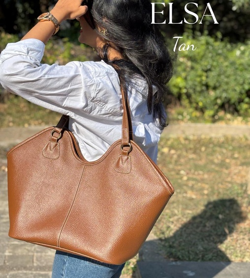 Elsa Shopper Tan