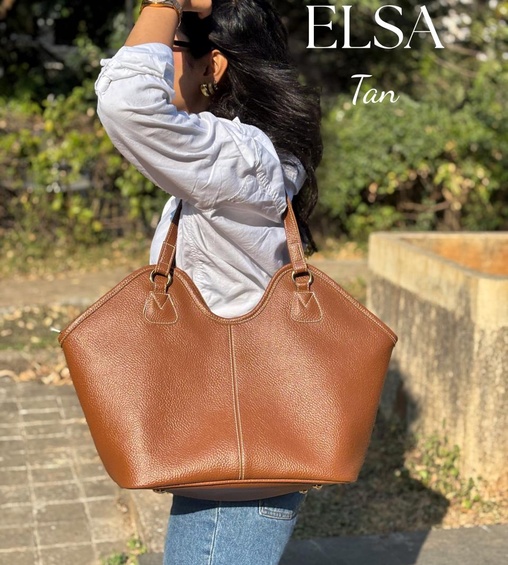Elsa Shopper Tan