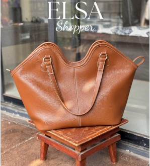 Elsa Shopper Tan