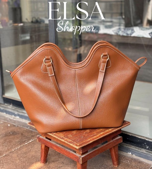 Elsa Shopper Tan