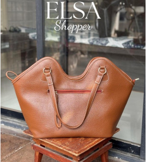 Elsa Shopper Tan