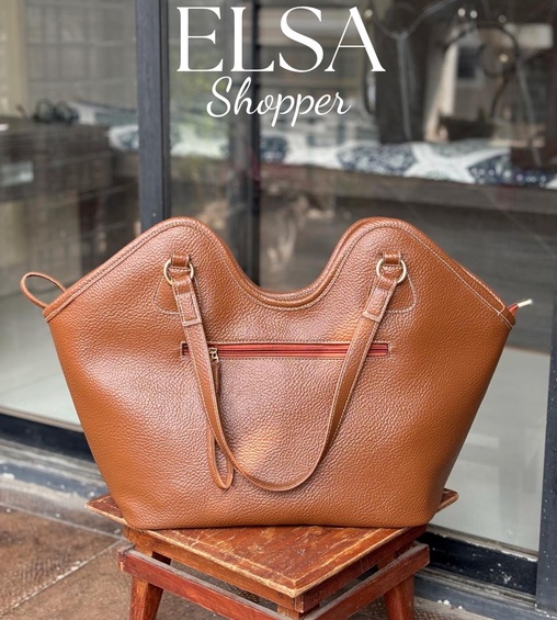 Elsa Shopper Tan