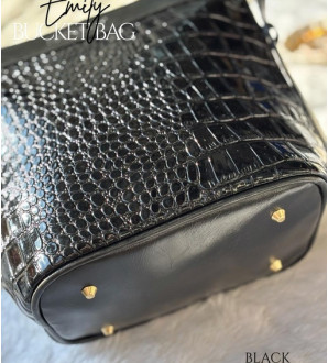 Emily Bucket Bag Black