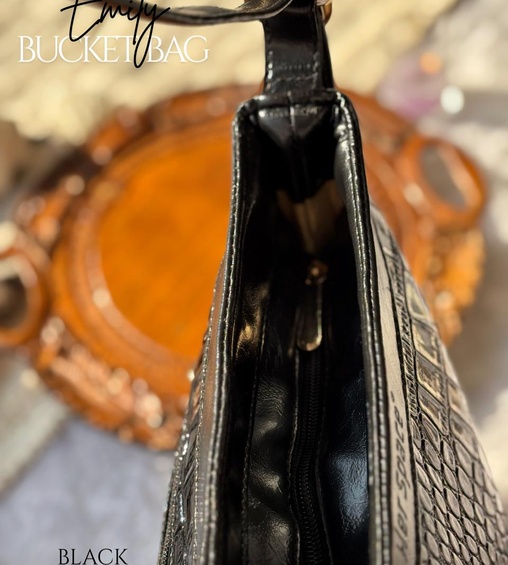 Emily Bucket Bag Black Emily Bucket Bag Black
