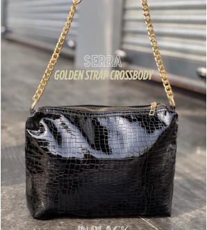 Golden Chain Sling Black