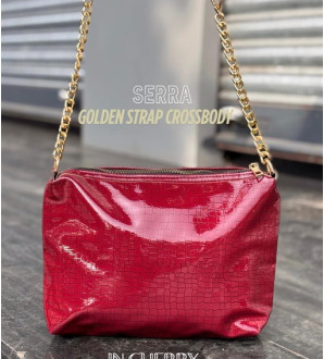 Golden Chain Sling Cherry Red