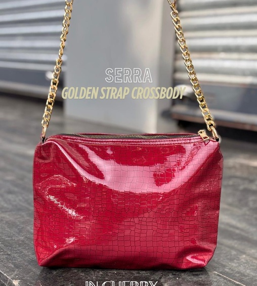 Golden Chain Sling Cherry Red
