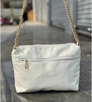 Golden Chain Sling White