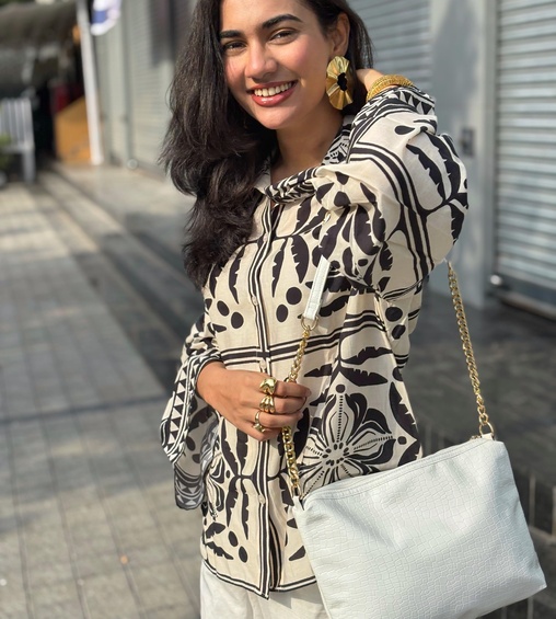 Golden Chain Sling White