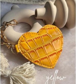 Heart Charms Yellow