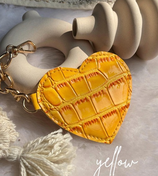 Heart Charms Yellow Heart Charms Yellow