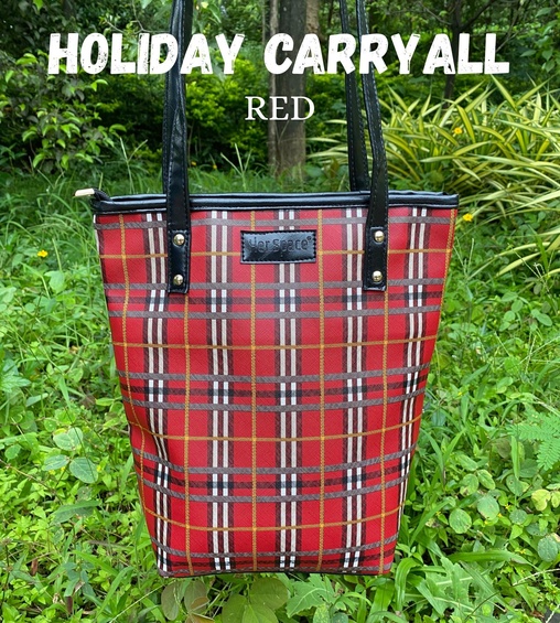 Holiday Carry All Red