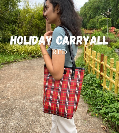 Holiday Carry All Red