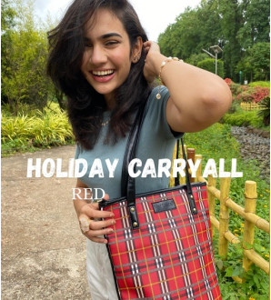 Holiday Carry All Red