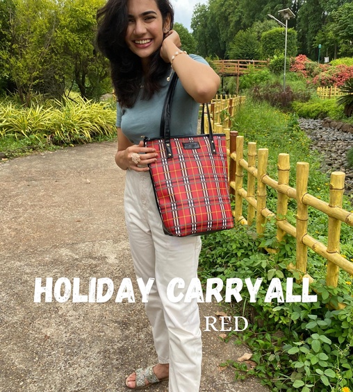 Holiday Carry All Red