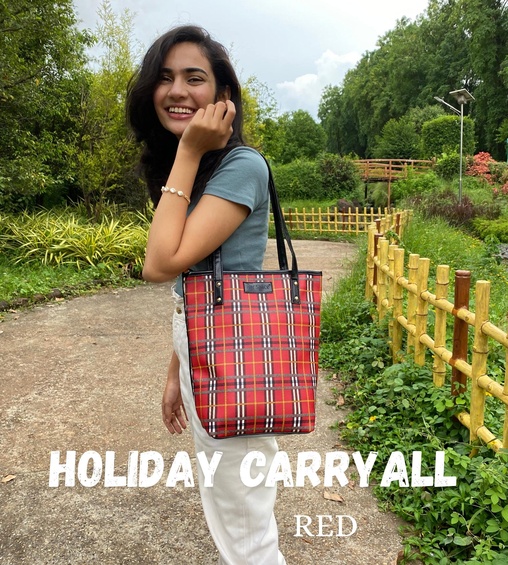 Holiday Carry All Red