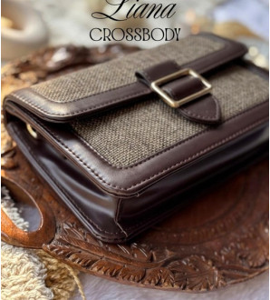 Liana Crossbody Dark Brown