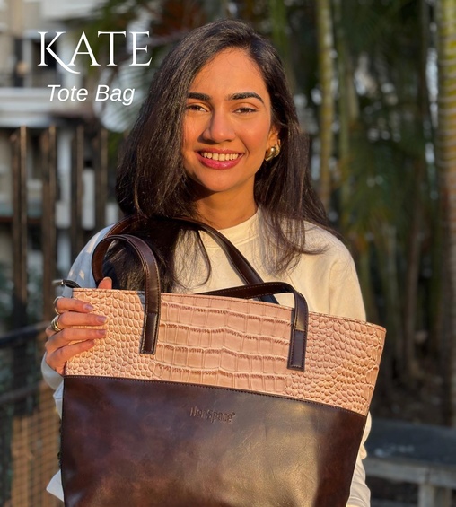 Kate Tote Bag Almond