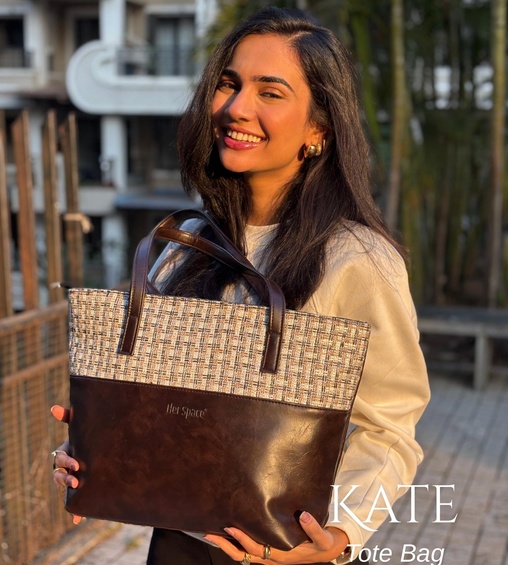 Kate Tote Bag White