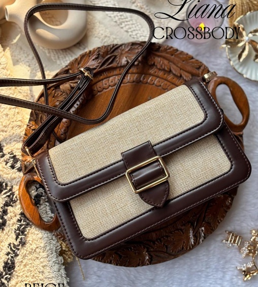 Liana Crossbody Beige Liana Crossbody Beige