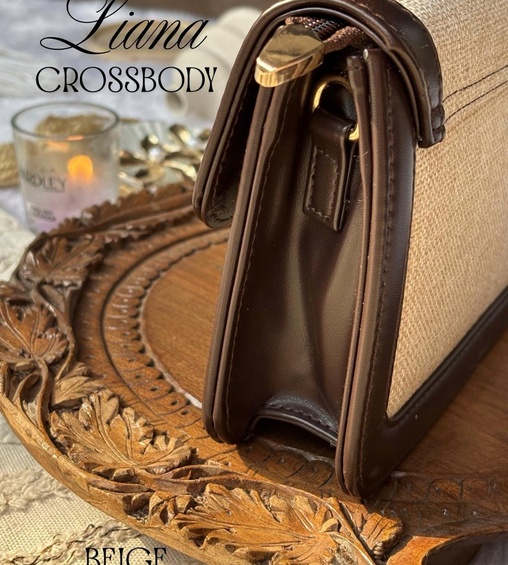 Liana Crossbody Beige Liana Crossbody Beige