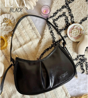Luna Shoulder Bag Black