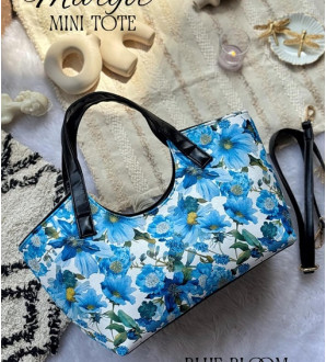 Margot Mini Tote Blue Bloom