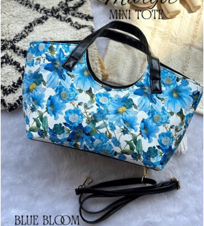 Margot Mini Tote Blue Bloom