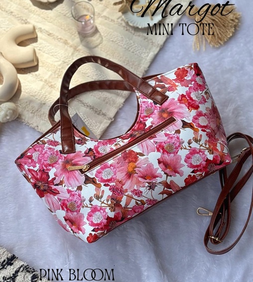 Margot Mini Tote Pink Bloom Margot Mini Tote Pink Bloom
