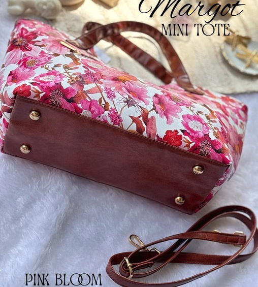 Margot Mini Tote Pink Bloom Margot Mini Tote Pink Bloom