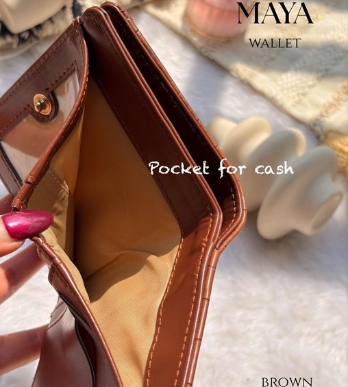 Maya Wallet Brown Maya Wallet Brown