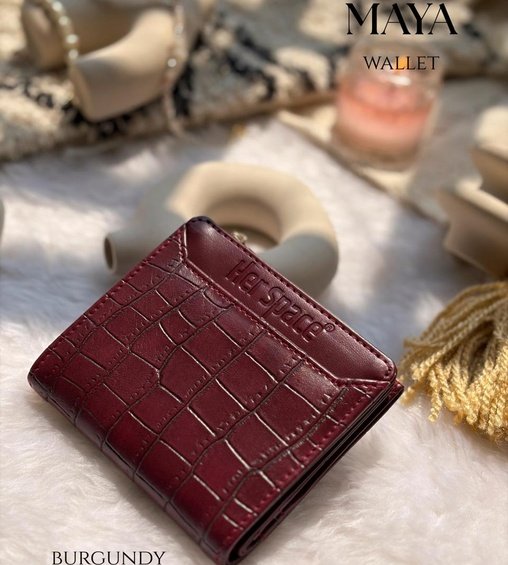 Maya Wallet Burgundy