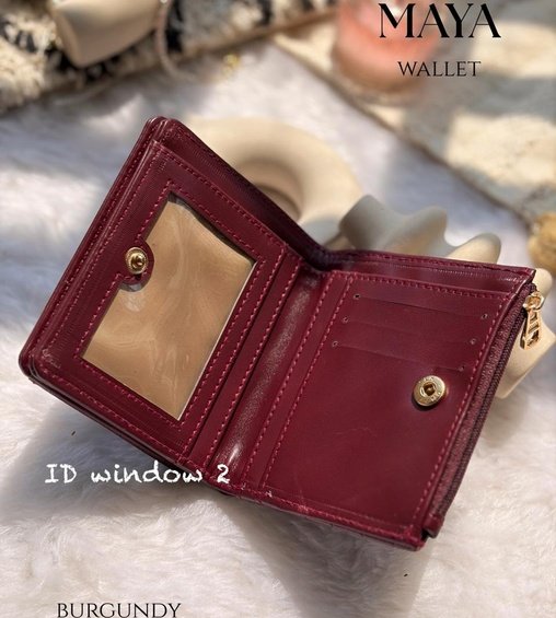 Maya Wallet Burgundy