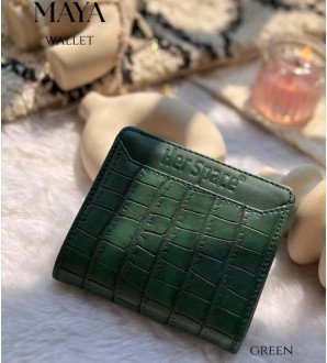 Maya Wallet Green