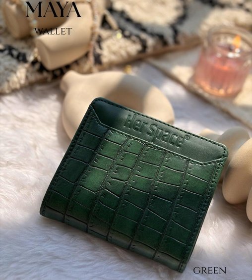 Maya Wallet Green