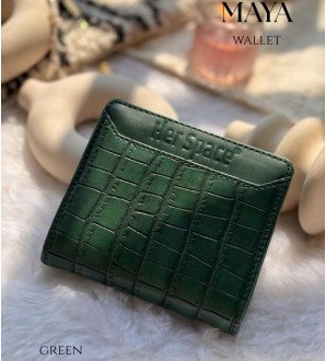 Maya Wallet Green