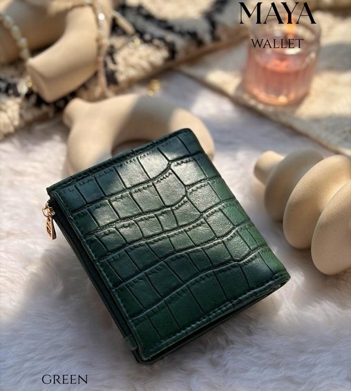 Maya Wallet Green