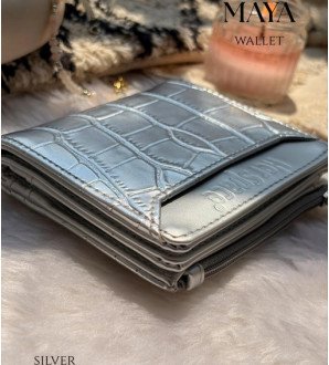 Maya Wallet Silver