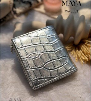 Maya Wallet Silver