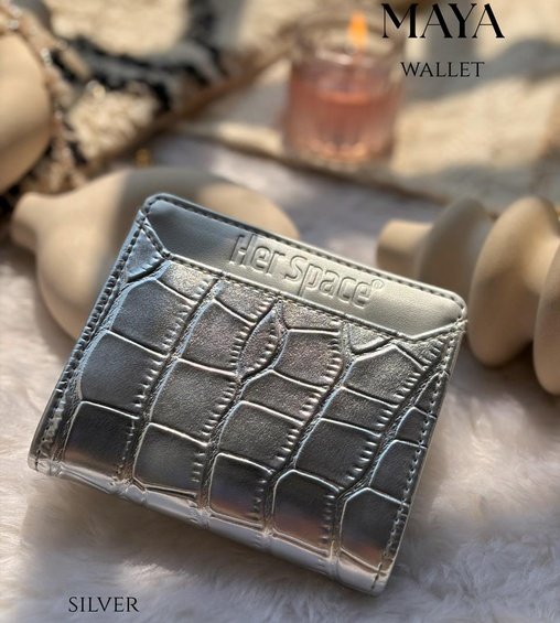 Maya Wallet Silver