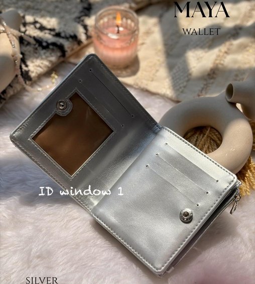 Maya Wallet Silver