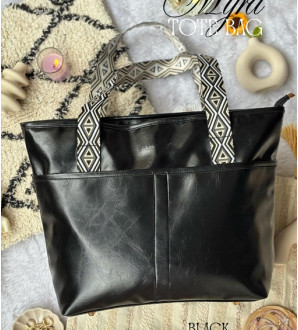 Myra Tote Bag Black