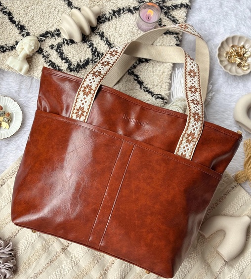 Myra Tote Bag Tan