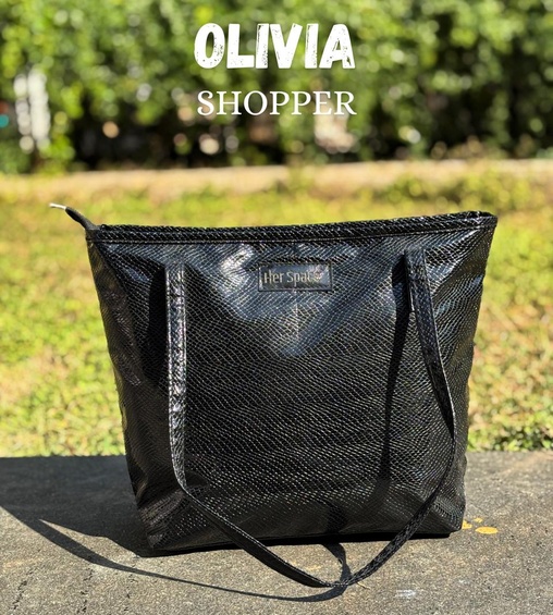 Olivia Shopper Black
