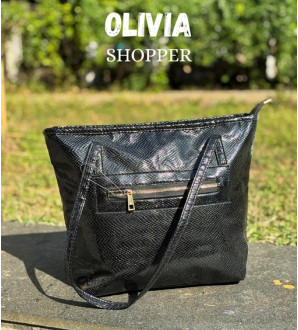 Olivia Shopper Black