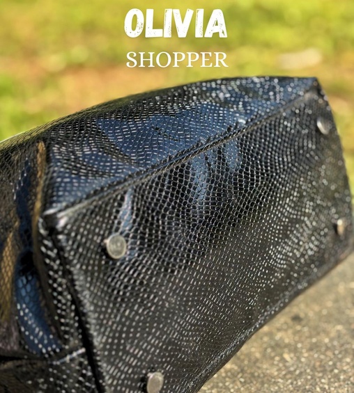 Olivia Shopper Black