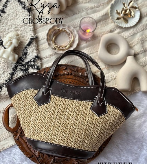 Rysa Crossbody Jute Weave