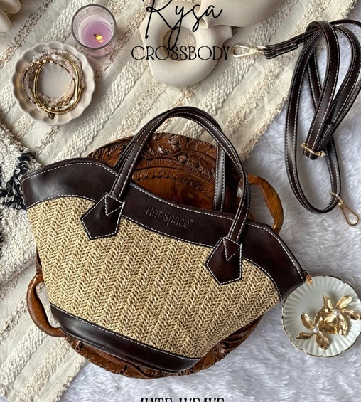 Rysa Crossbody Jute Weave