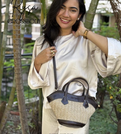 Rysa Crossbody Jute Weave
