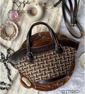 Rysa Crossbody Textured Brown